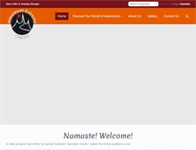 Tablet Screenshot of himalayan-extreme-centre.com